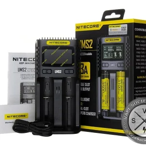 Nitecore 3A UMS2 USB Dual Slot Charger