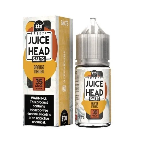 Juice Head Freeze Salt E-Liquid - Orange Mango Freeze- 30ml | Only $14.99