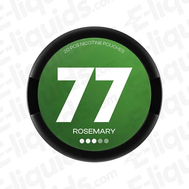 77 Rosemary Nicotine Pouches