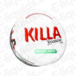 Killa Exclusive Green Mint Nicotine Pouch