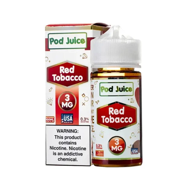 Red Tobacco Pod Juice 100mL