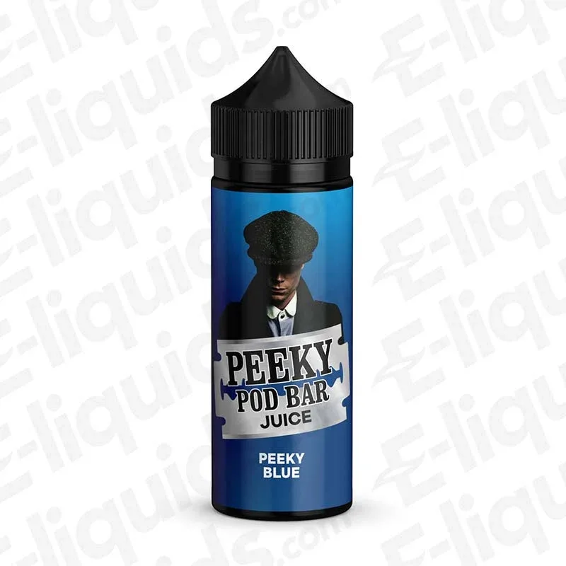 Peeky Pod Bar Peeky Blue 50/50 100ml Shortfill