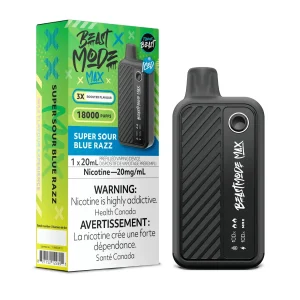 Flavour Beast Beast Mode Max 18K Disposable Super Sour Blue Razz