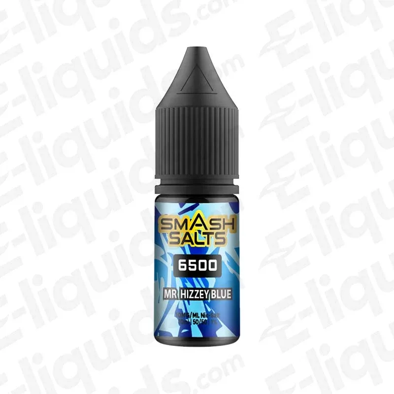 Smash Salts 6500 Mr Hizzey Blue Nic Salt