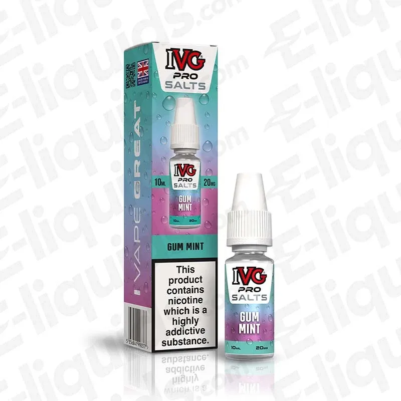 IVG Pro Gum Mint Nic Salt - Image 2