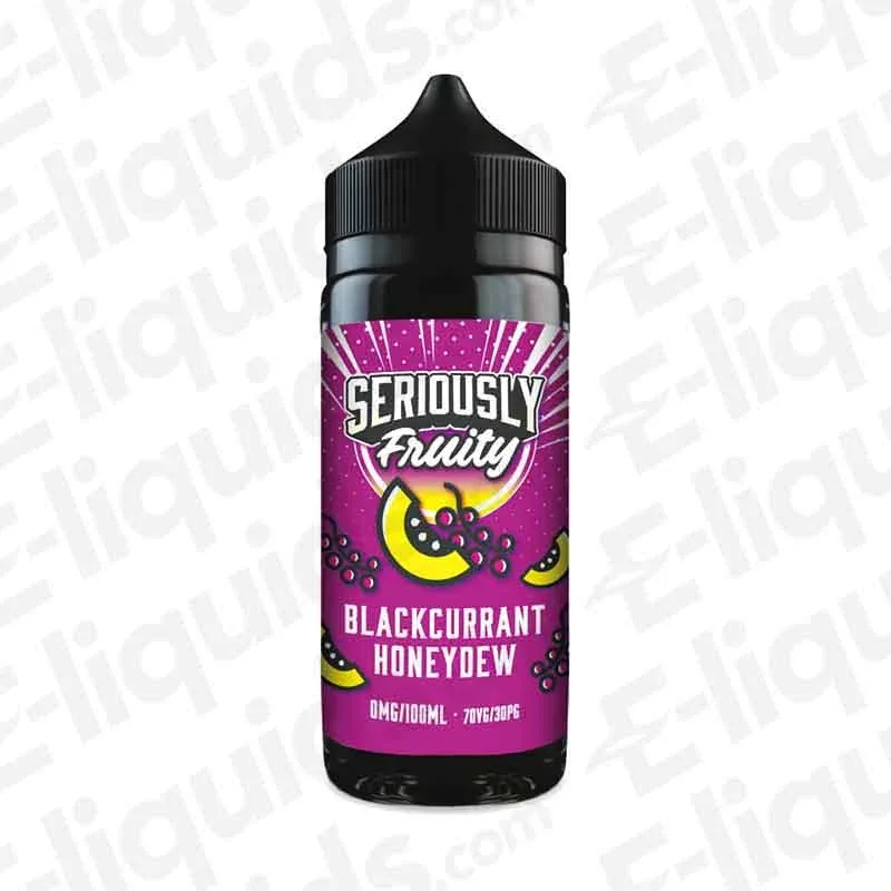 Doozy Vape Co Blackcurrant Honeydew Seriously Fruity 100ml Shortfill Vape Juice