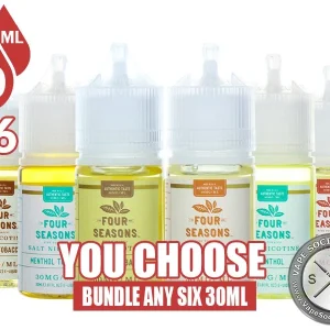 Four Seasons Salt Nic Bundle 6x30ml (180ml)