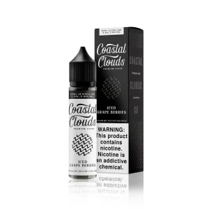 Coastal Clouds E-Liquid - Iced Grape Berries - 60ml