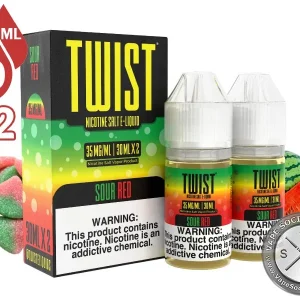 Sour Red TWIST SALT E-LIQUID 60ml