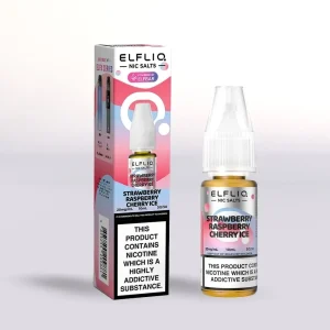Elf Bar ElfLiq Strawberry Raspberry Cherry Ice Nic Salt E-Liquid