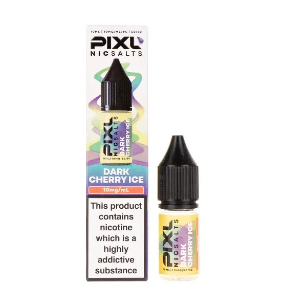 Dark Cherry Ice Nic Salt E-Liquid by Pixl