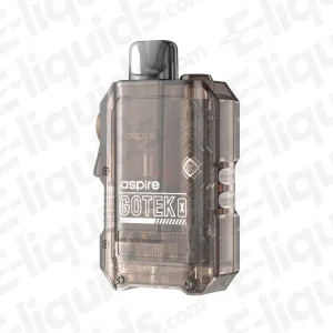 Aspire Gotek X Translucent Black Pod Kit