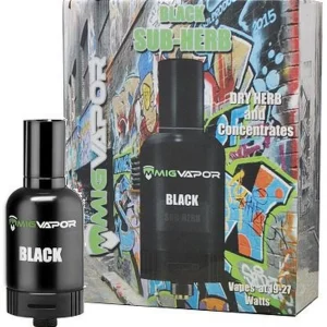 Black Sub-Herb: The Dry Herb and Dabs Tank by Mig Vapor