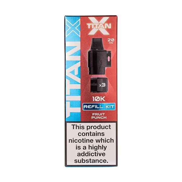 Fruit Punch Titan X Refill Pack by Titan