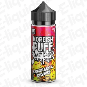 Moreish Puff Candy Drops Lemonade & Cherry Candy Drops 100ml Shortfill Vape Juice