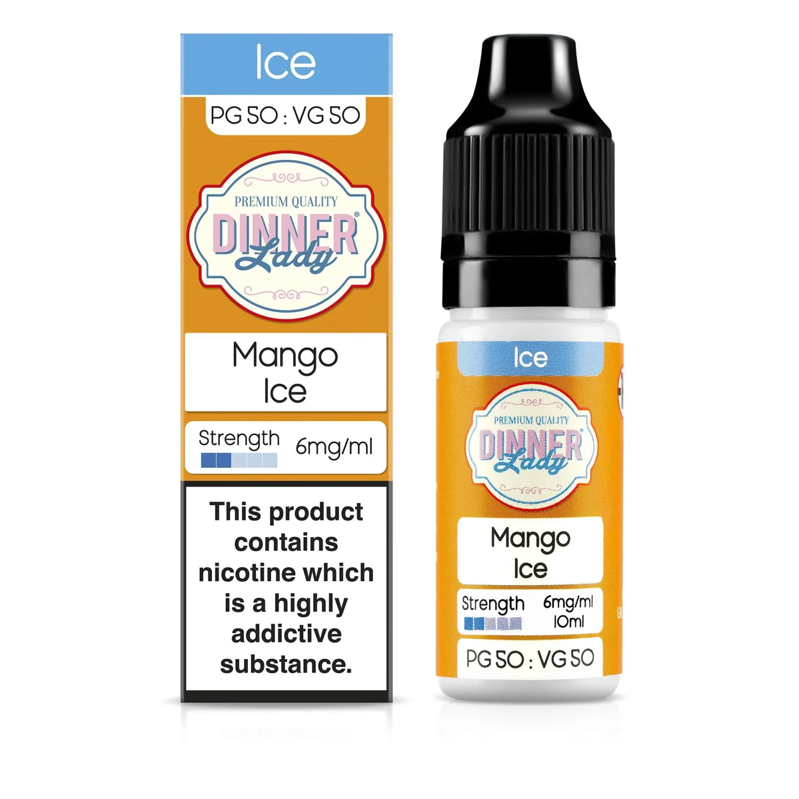 Mango Ice 50:50 10ml E-Liquid - Image 2