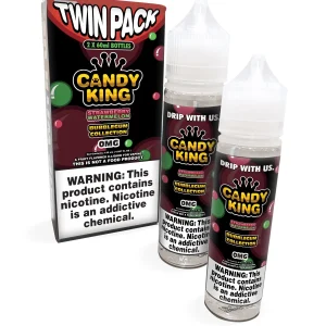 Strawberry Watermelon Candy King Bubblegum Series Freebase E-Juice 100mL