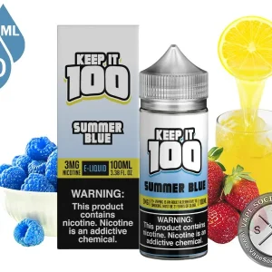 Summer Blue by Keep It 100 Vape Juice 100ml