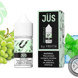 White Grape ICE JÜS FRUITIA SALT 30ml