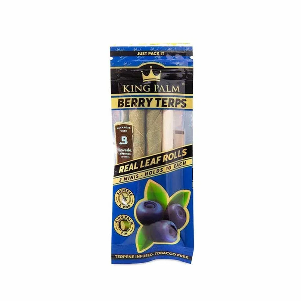 King Palm Real Leaf Mini Rolls (2 Pack) - Image 2