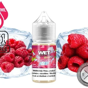 Raspberry ICED WET REMIXED SALTS 30ml