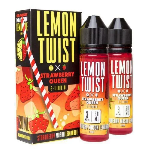 Strawberry Mason Lemonade by Lemon Twist E-Liquid - 120ml