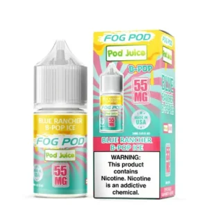 Blue Rancher B-Pop Ice Pod Juice x Fog Pod Salts 30mL