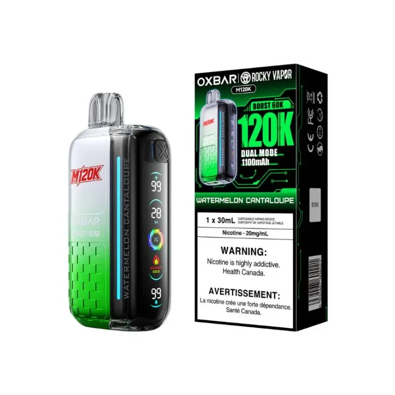 Oxbar M120K Disposable Vape - Watermelon Cantaloupe