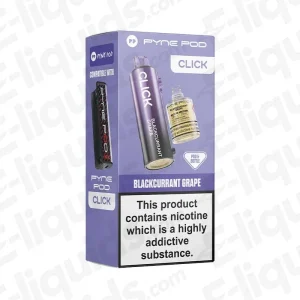 Pyne Pod Click 50K Blackcurrant Grape Prefilled Pod
