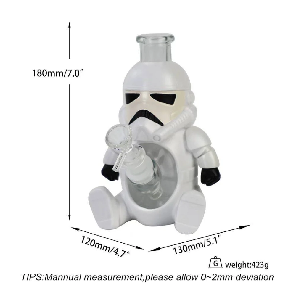 Non branded (Water Pipe) H655 7" White Soldier