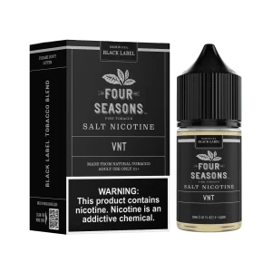 Vanilla Nut Tobacco (VNT) SALT - Four Seasons - 30mL