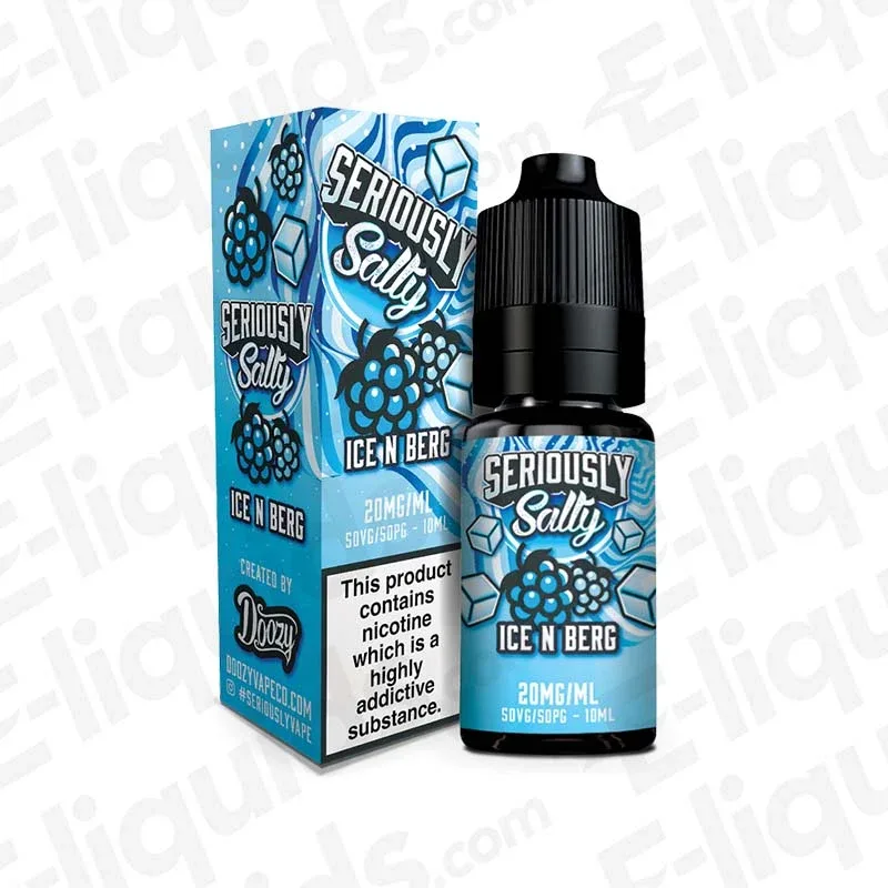 Doozy Vape Co Ice N Berg Seriously Salty Nic Salt