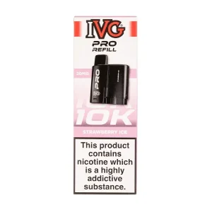 Strawberry Ice Pro 12 Prefilled Pod + Refill by IVG