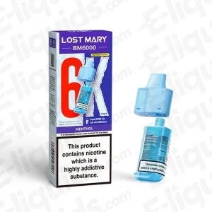 Lost Mary BM6000 Menthol Prefilled Pod