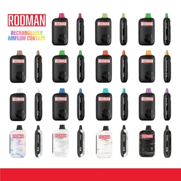 RODMAN by Aloha Sun Disposable, Up to 20000 Puffs
