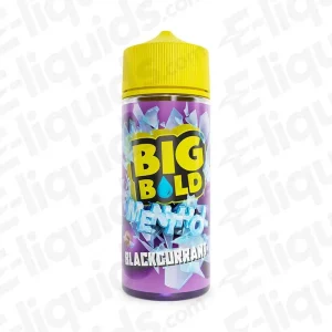 Big Bold Blackcurrant Menthol Shortfill Vape Juice