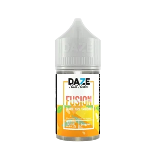 7 Daze Salt Fusion Series Orange Yuzu Tangerine