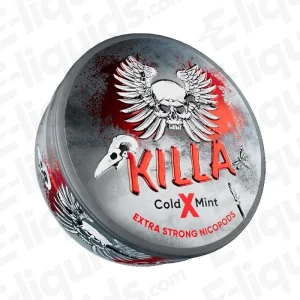 Killa Cold X Mint Extra Strong Nicotine Pouches
