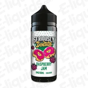 Doozy Vape Co Raspberry Jam Seriously Donuts 100ml Shortfill Vape Juice