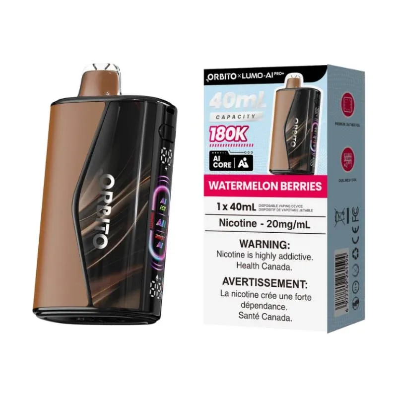 Orbito 180K Disposable Vape - Watermelon Berries