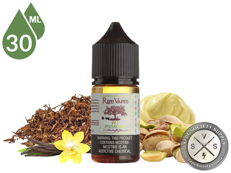 VCT Pistachio by Ripe Vapes Handcrafted Saltz 30ml