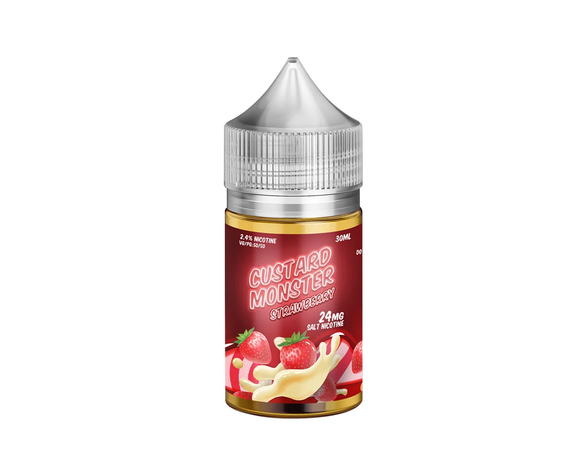 Custard Monster Salts Strawberry