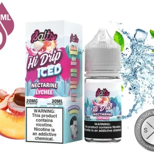 Nectarine Lychee ICED HI DRIP SALT 30ml