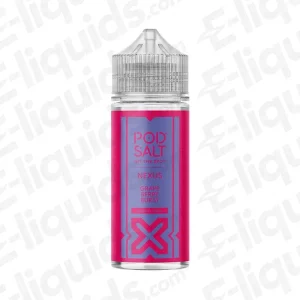 Pod Salt Nexus Grape Berry Burst 100ml Shortfill Vape Juice