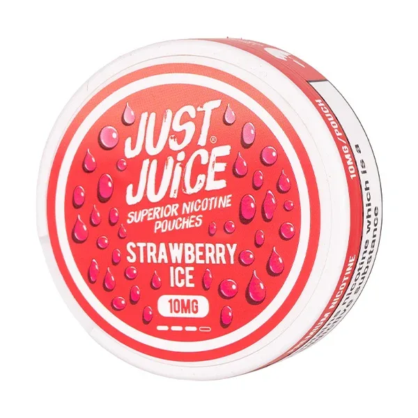 Strawberry Ice Nicotine Pouches by Just Juice - Image 2