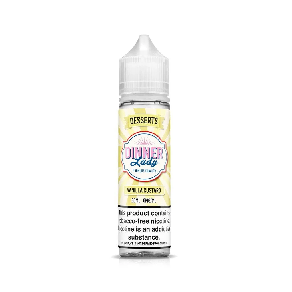 Vanilla Custard Dinner Lady TFN 60mL