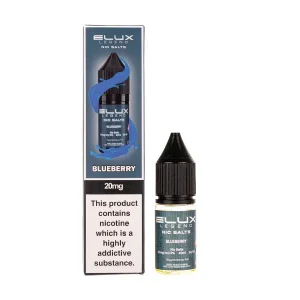Blueberry Nic Salt E-Liquid by Elux Legend