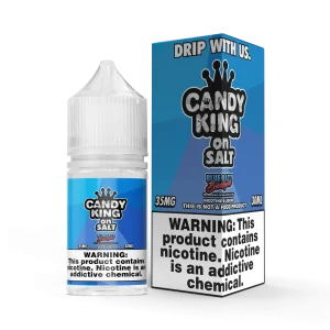 Blue Razz Bubblegum SALT - Candy King On SALT - 30mL