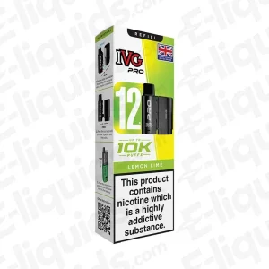 IVG Pro 12 20mg Lemon Lime Prefilled Pod