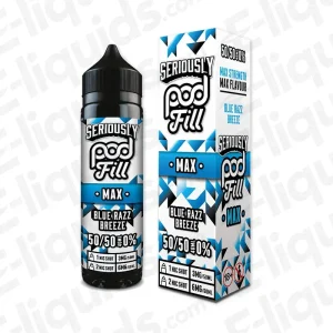 Doozy Vape Co Blue Razz Breeze Seriously Podfill Max 40ml Shortfill Vape Juice